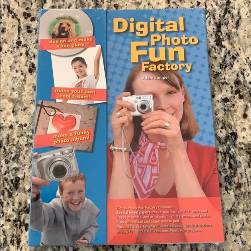 Digital Photo Fun Factory Kit 10 Photo Projects New